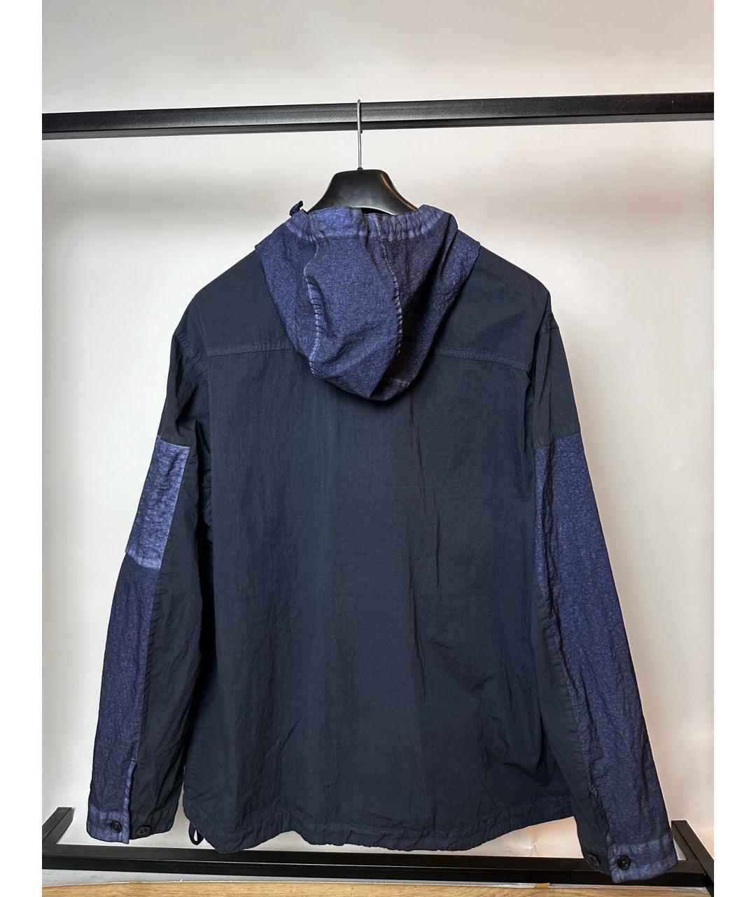 CP COMPANY Синяя полиамидовая куртка, фото 5