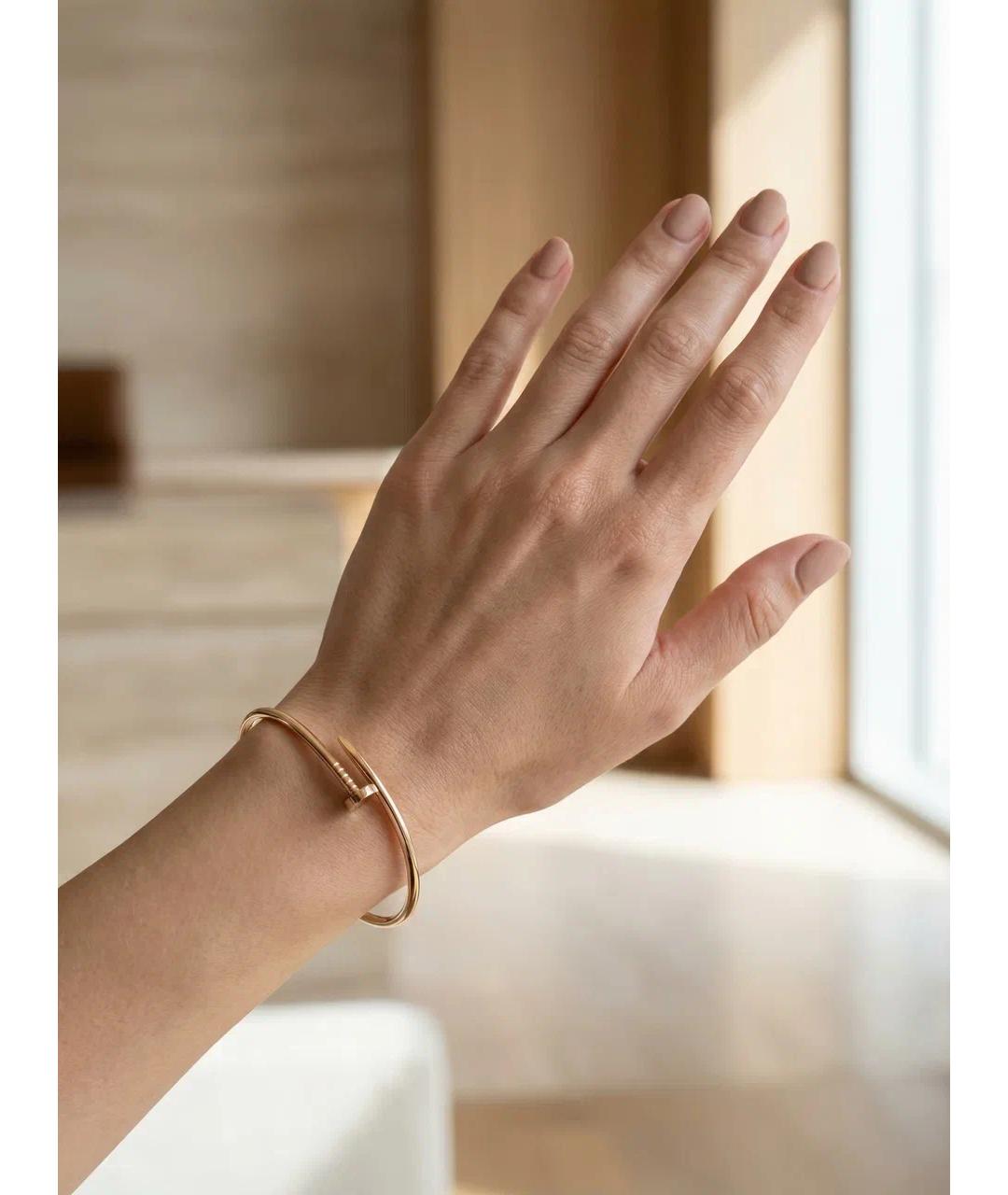 CARTIER Золотой браслет из розового золота, фото 2
