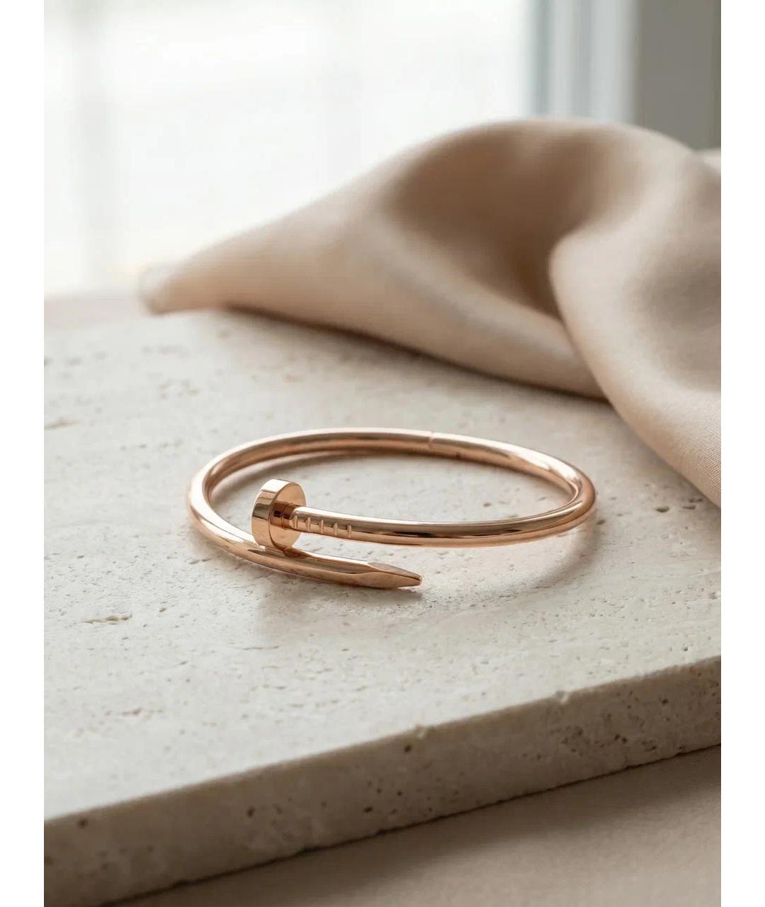CARTIER Золотой браслет из розового золота, фото 3