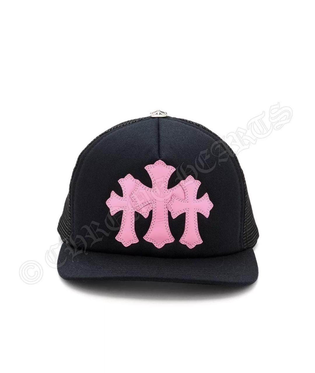 CHROME HEARTS Черная кепка, фото 2