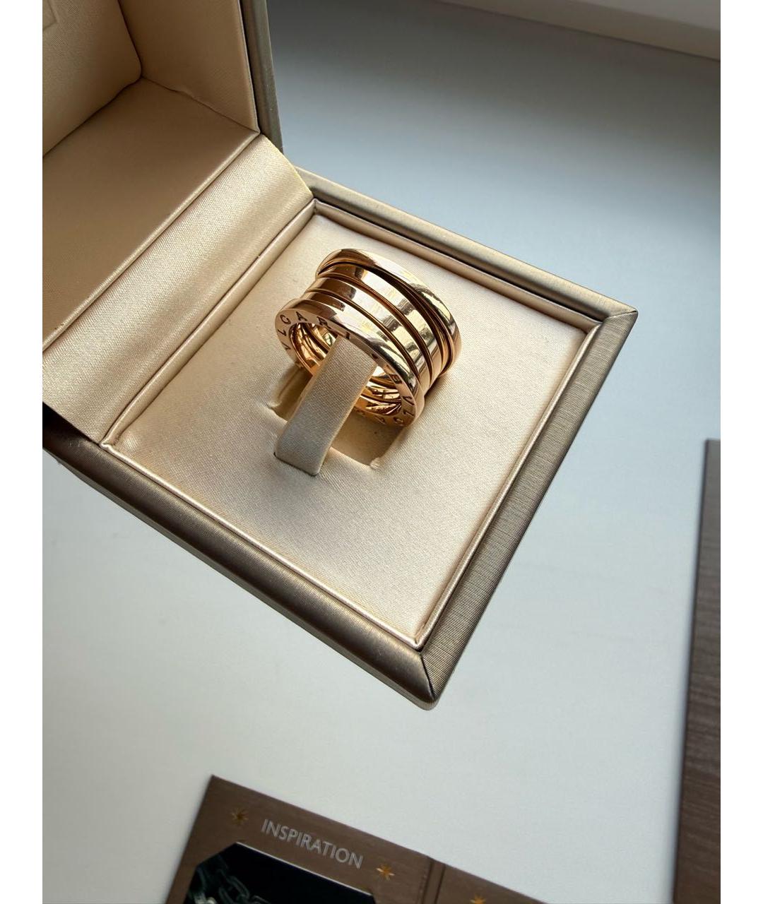 BVLGARI Золотое кольцо из розового золота, фото 4