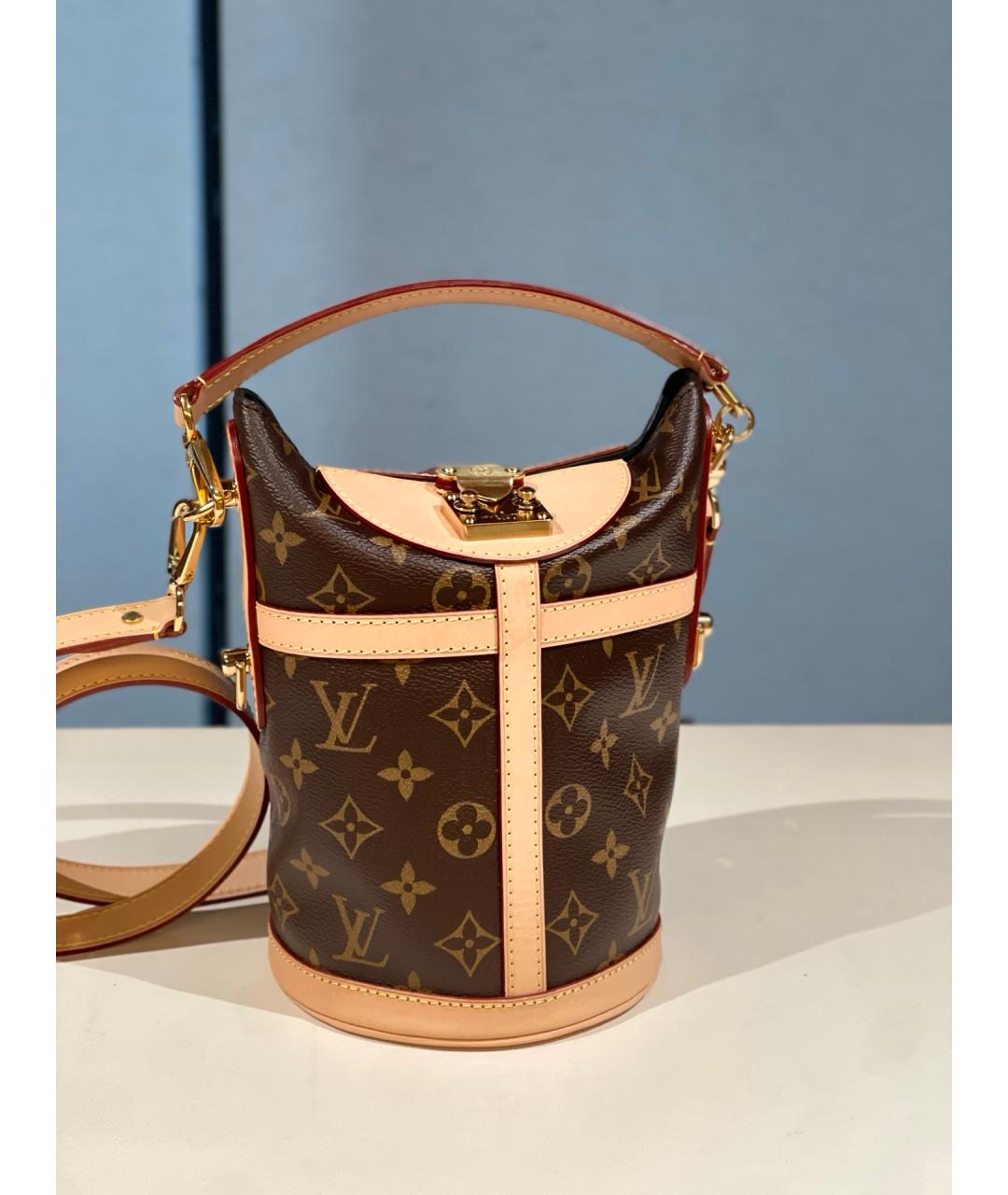 LOUIS VUITTON Коричневая сумка через плечо, фото 2