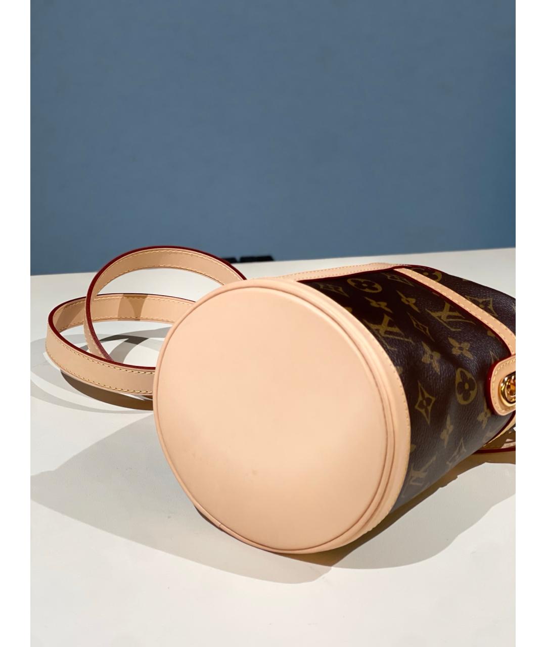 LOUIS VUITTON Коричневая сумка через плечо, фото 5