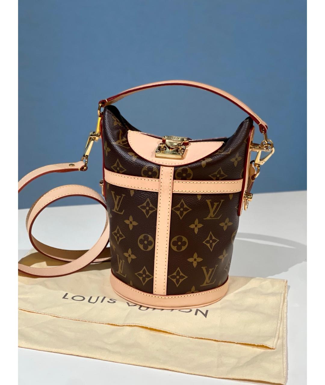 LOUIS VUITTON Коричневая сумка через плечо, фото 7