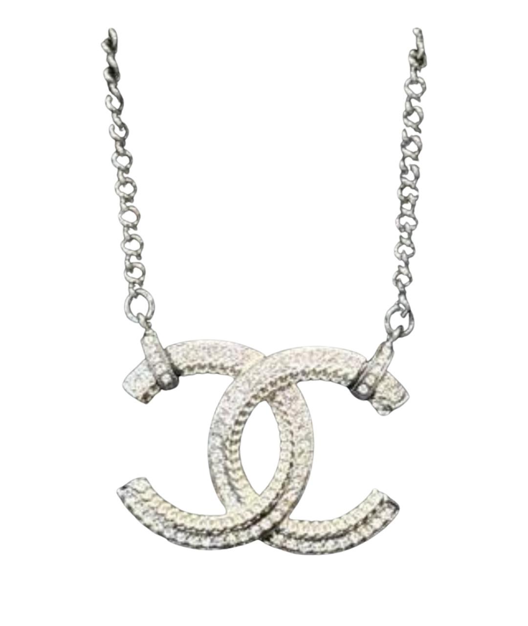 CHANEL Серебряное колье, фото 1