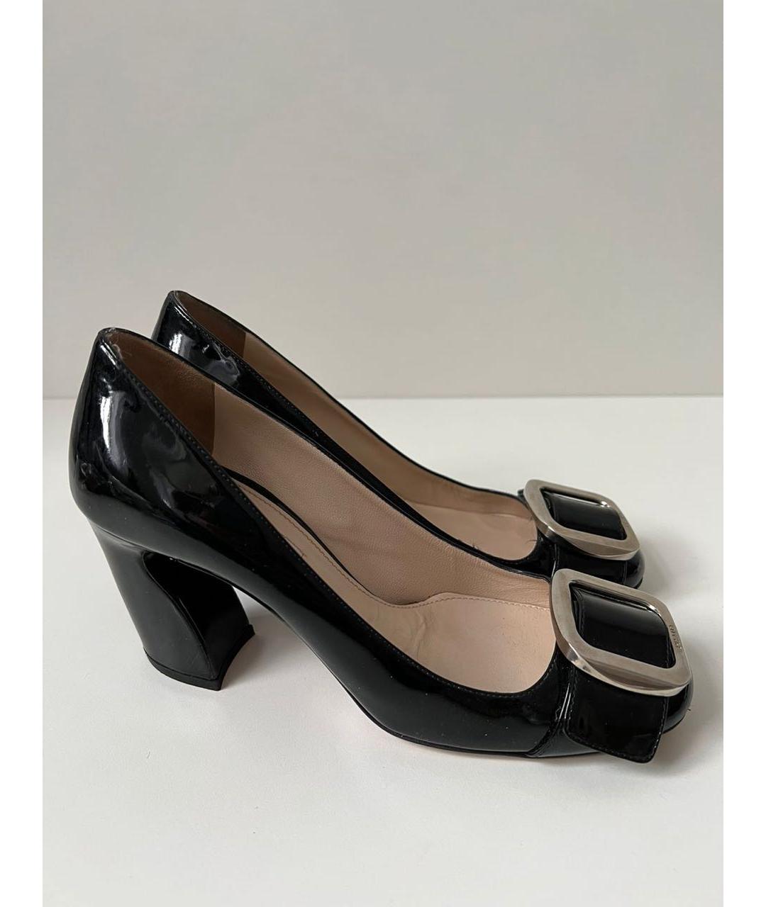 PRADA Черные туфли из лакированной кожи, фото 2