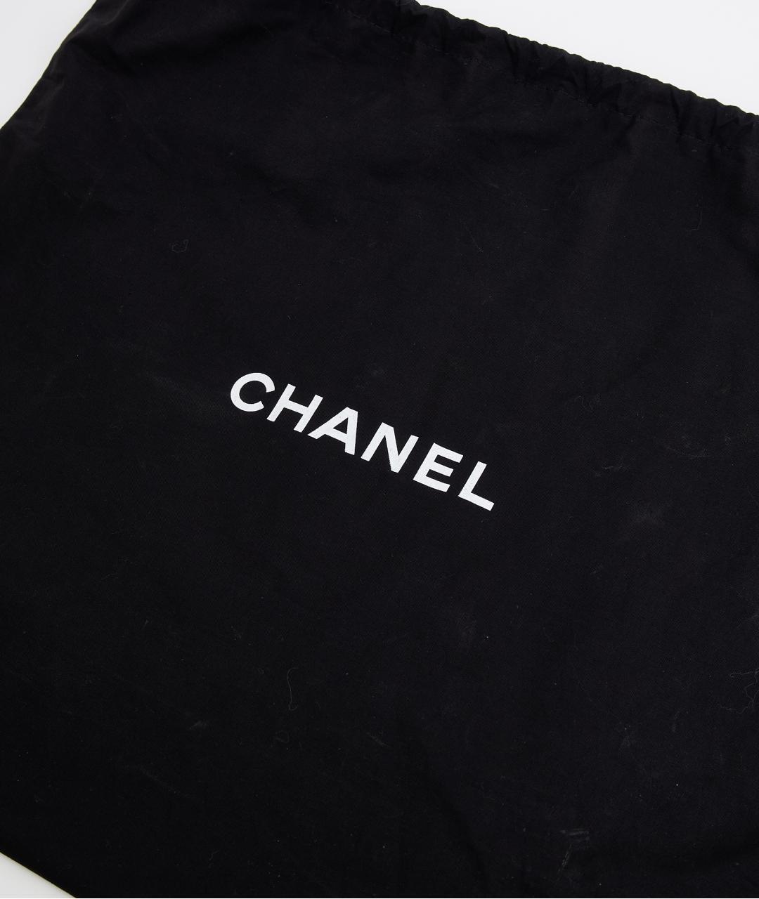 CHANEL Белая кожаная сумка тоут, фото 6