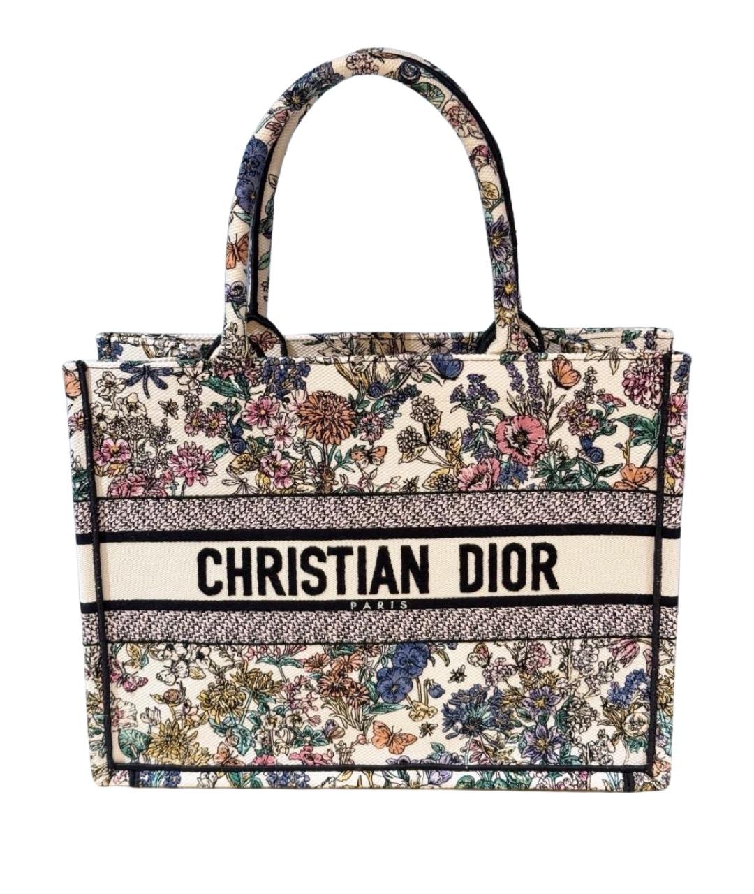 CHRISTIAN DIOR Мульти жаккардовая сумка тоут, фото 1
