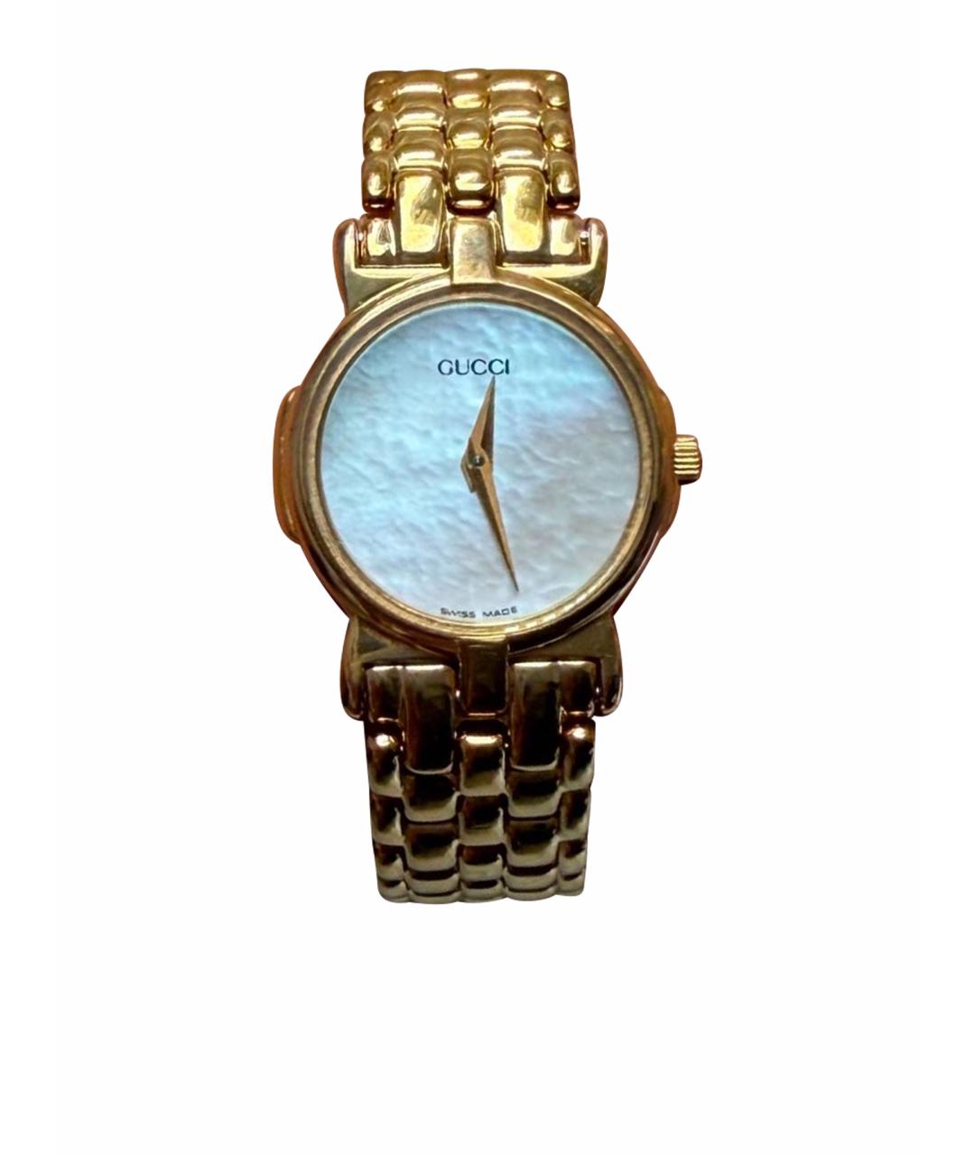 GUCCI Золотые часы, фото 1