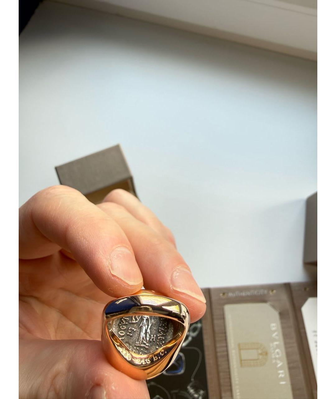 BVLGARI Золотое кольцо из розового золота, фото 3