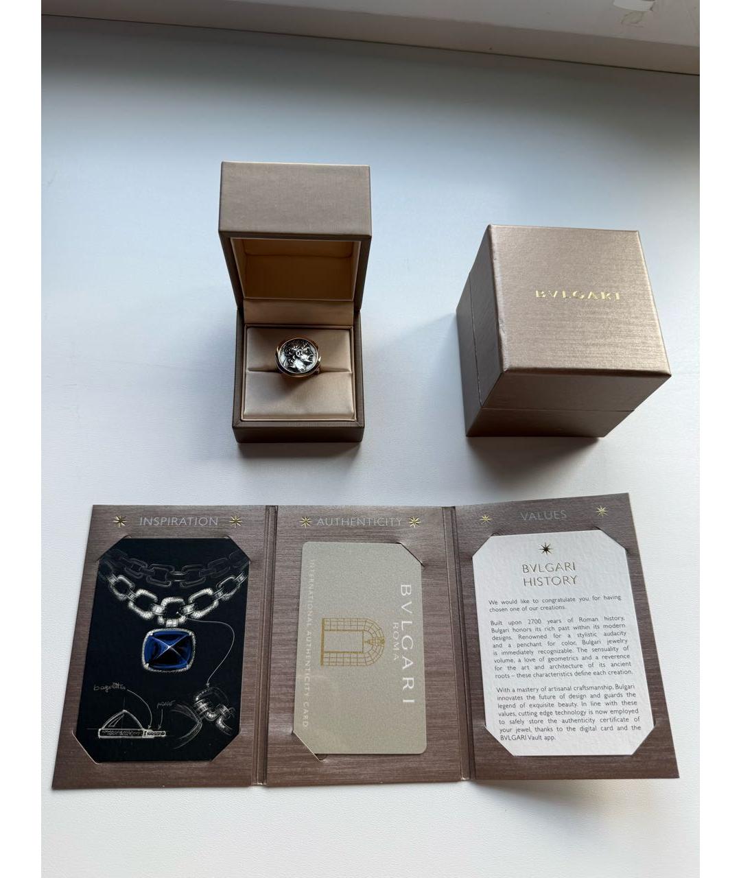 BVLGARI Золотое кольцо из розового золота, фото 4