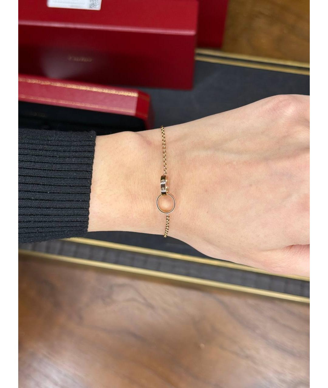 CARTIER Золотой браслет из розового золота, фото 3
