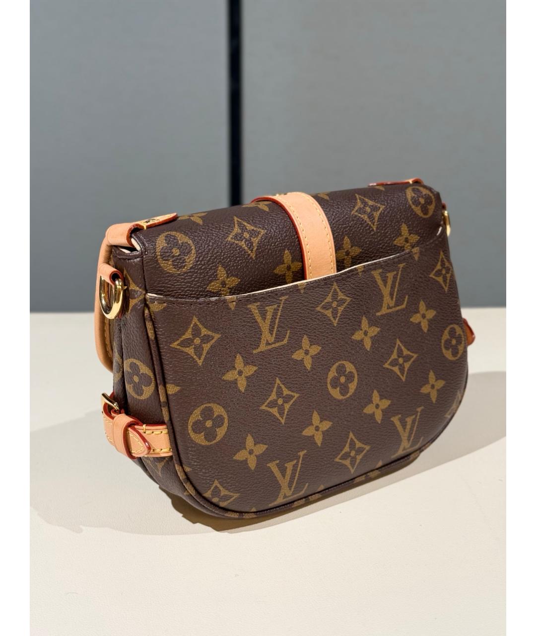 LOUIS VUITTON Коричневая сумка через плечо, фото 8