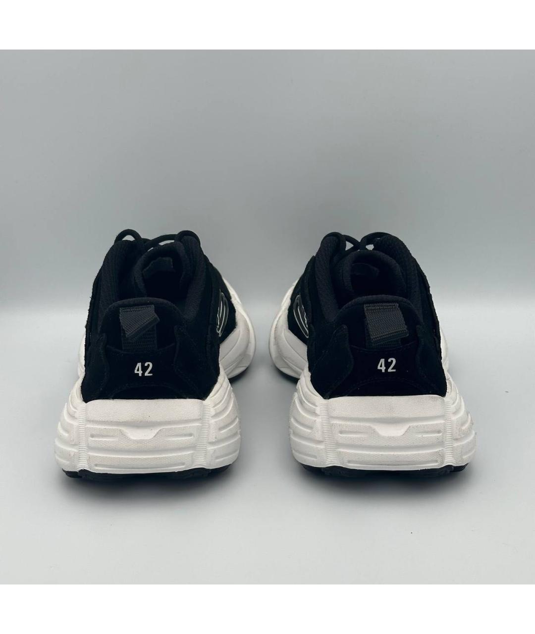BALENCIAGA Черные низкие кроссовки / кеды, фото 5