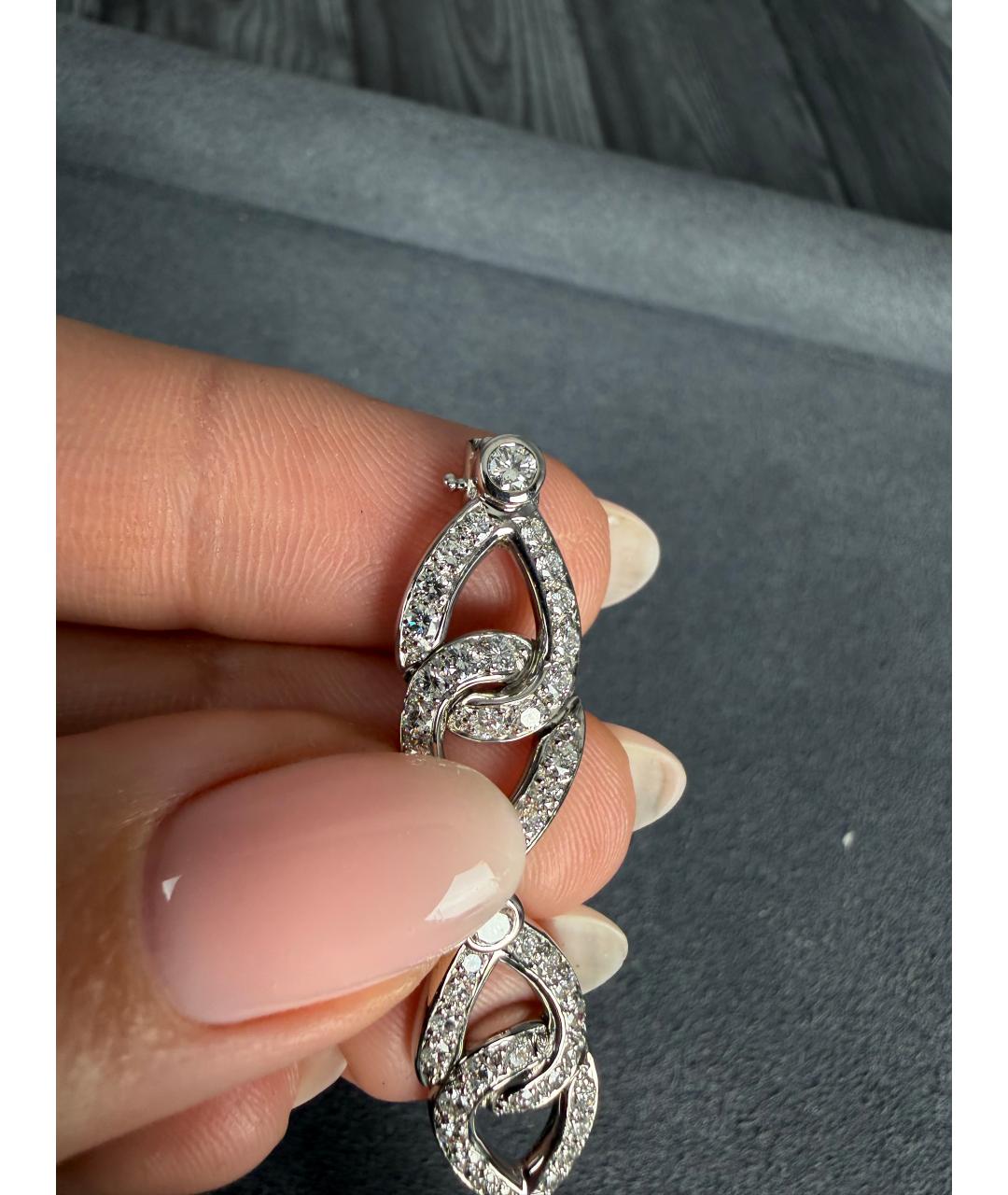 TIFFANY&CO Серебряное колье из белого золота, фото 2