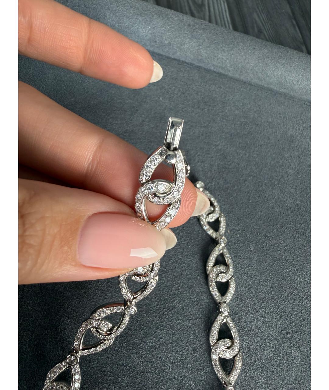 TIFFANY&CO Серебряное колье из белого золота, фото 4
