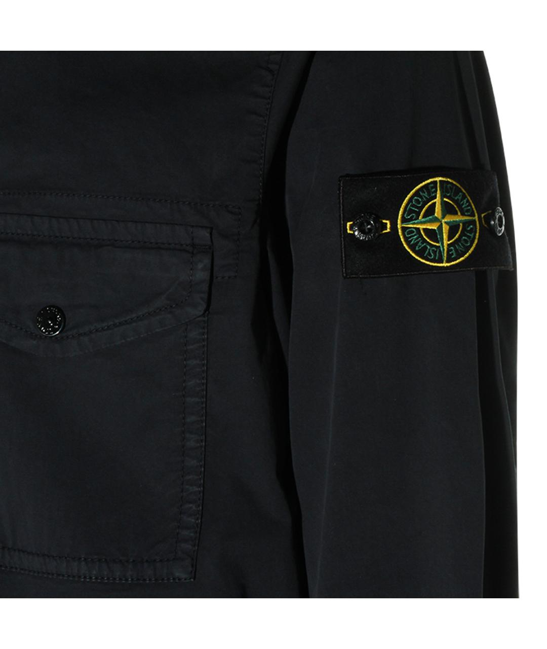 STONE ISLAND Синяя классическая рубашка, фото 3