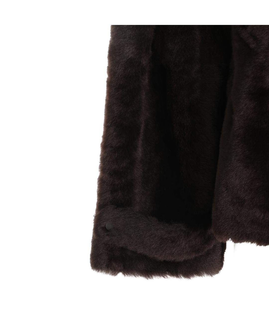 BRUNELLO CUCINELLI Коричневая меховая куртка, фото 3