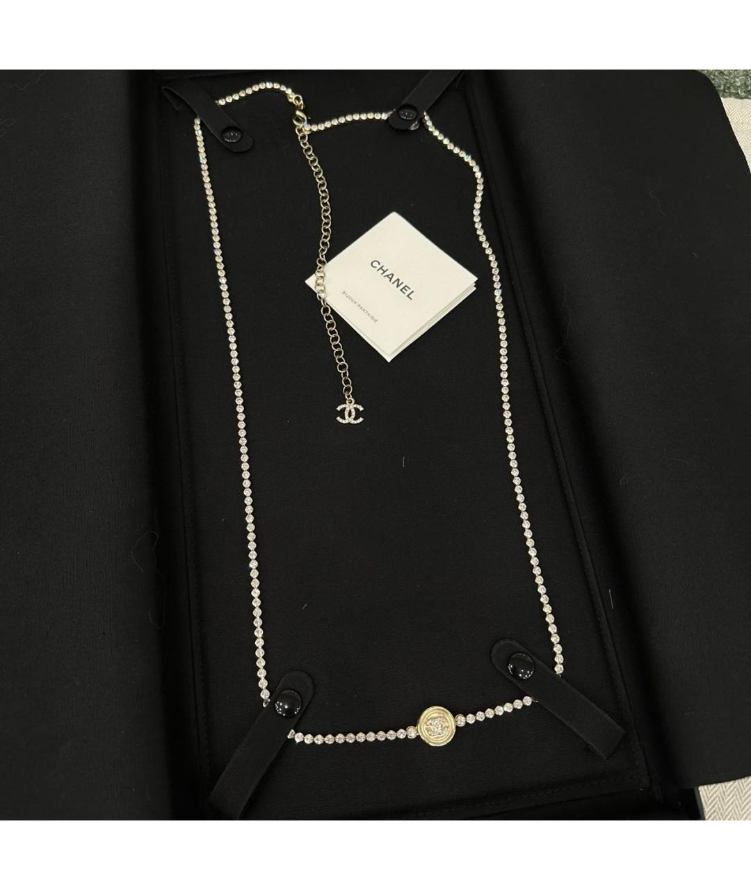 CHANEL Бежевое колье, фото 3