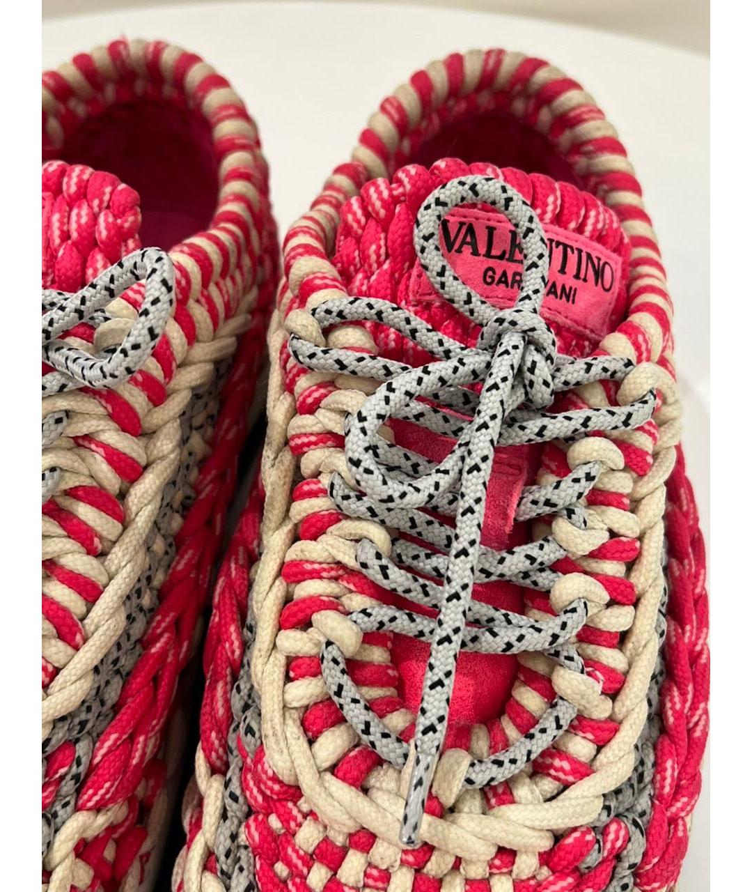 VALENTINO Мульти текстильные кеды, фото 7