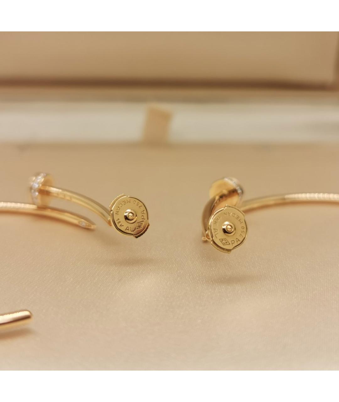 CARTIER Золотые серьги из розового золота, фото 3
