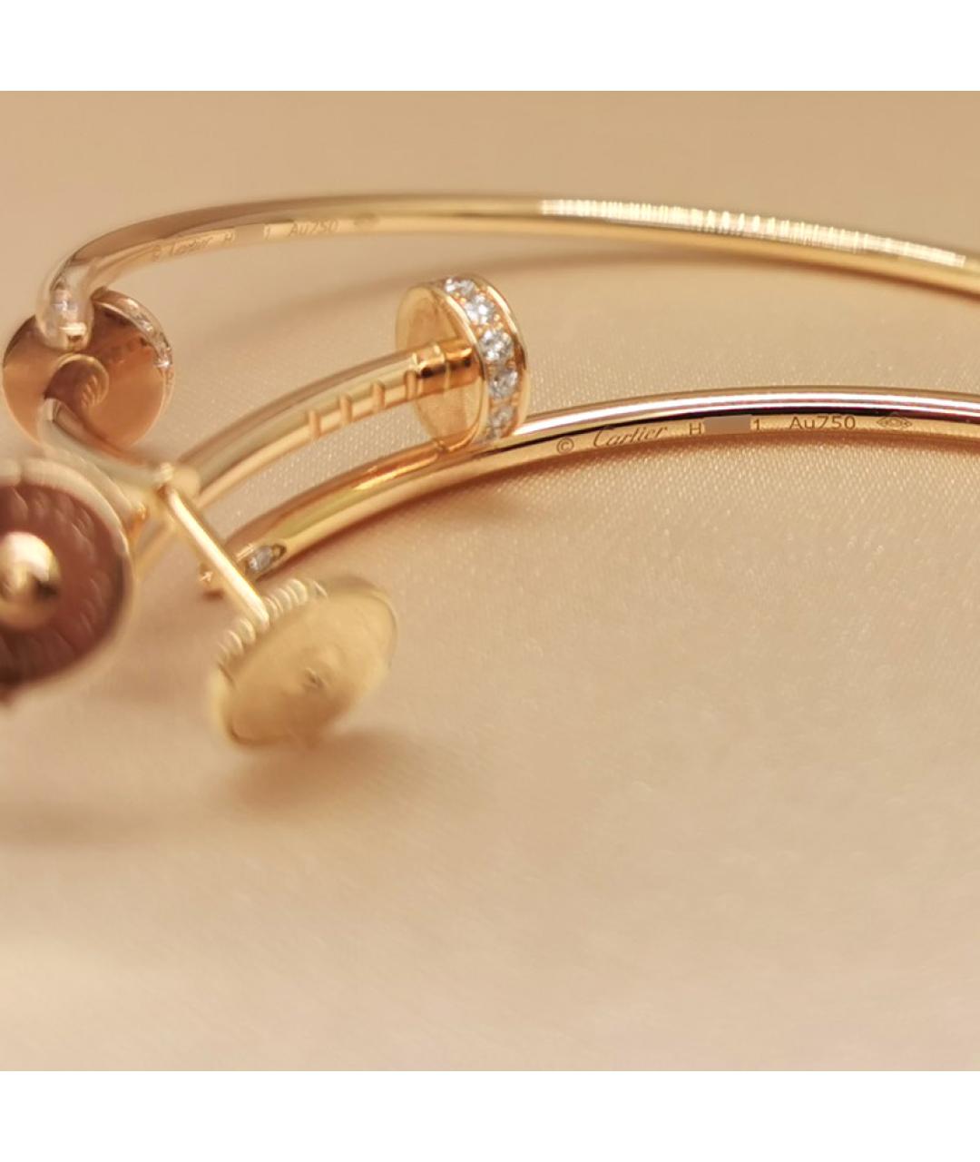 CARTIER Золотые серьги из розового золота, фото 4