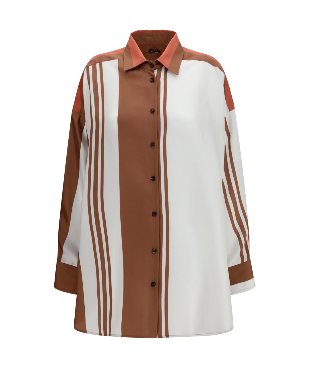 KITON Мульти шелковая рубашка, фото 1