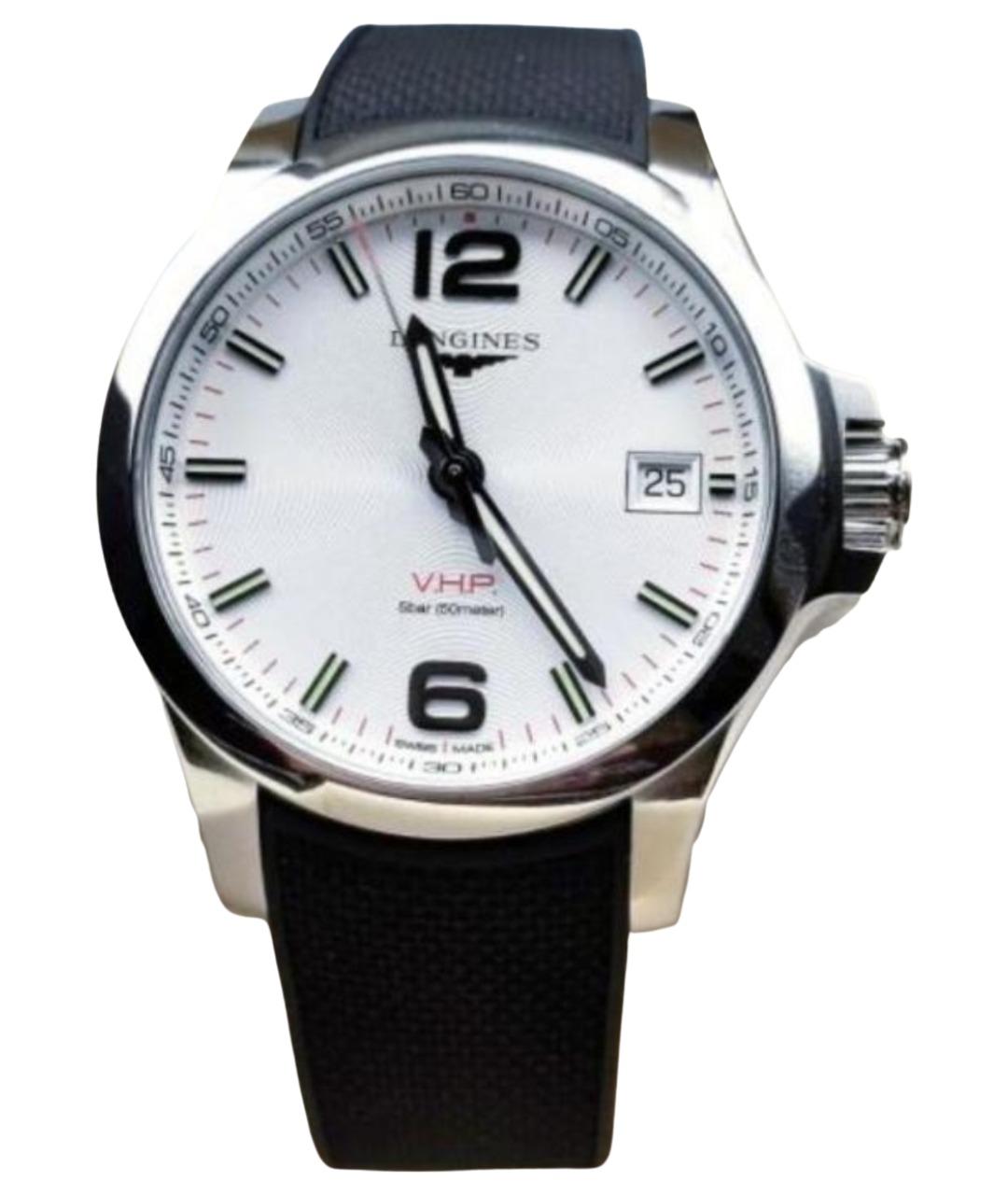 LONGINES Серебряные стальные часы, фото 1