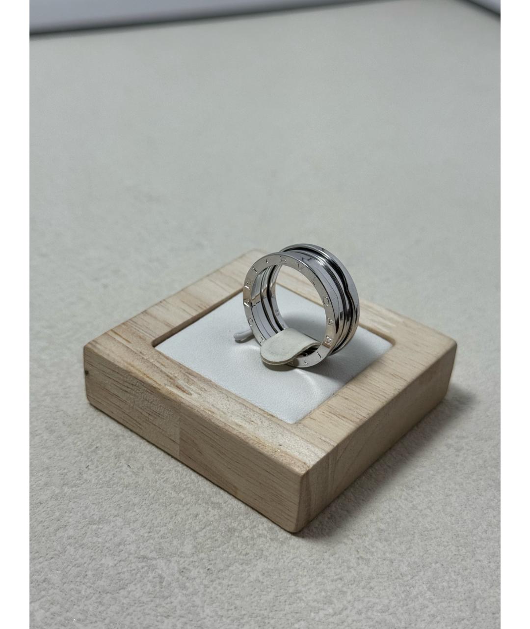 BVLGARI Серебряное кольцо из белого золота, фото 3