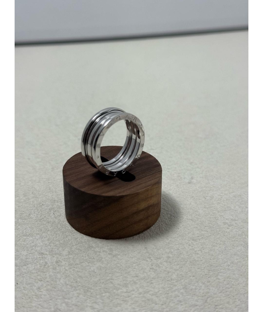 BVLGARI Серебряное кольцо из белого золота, фото 4