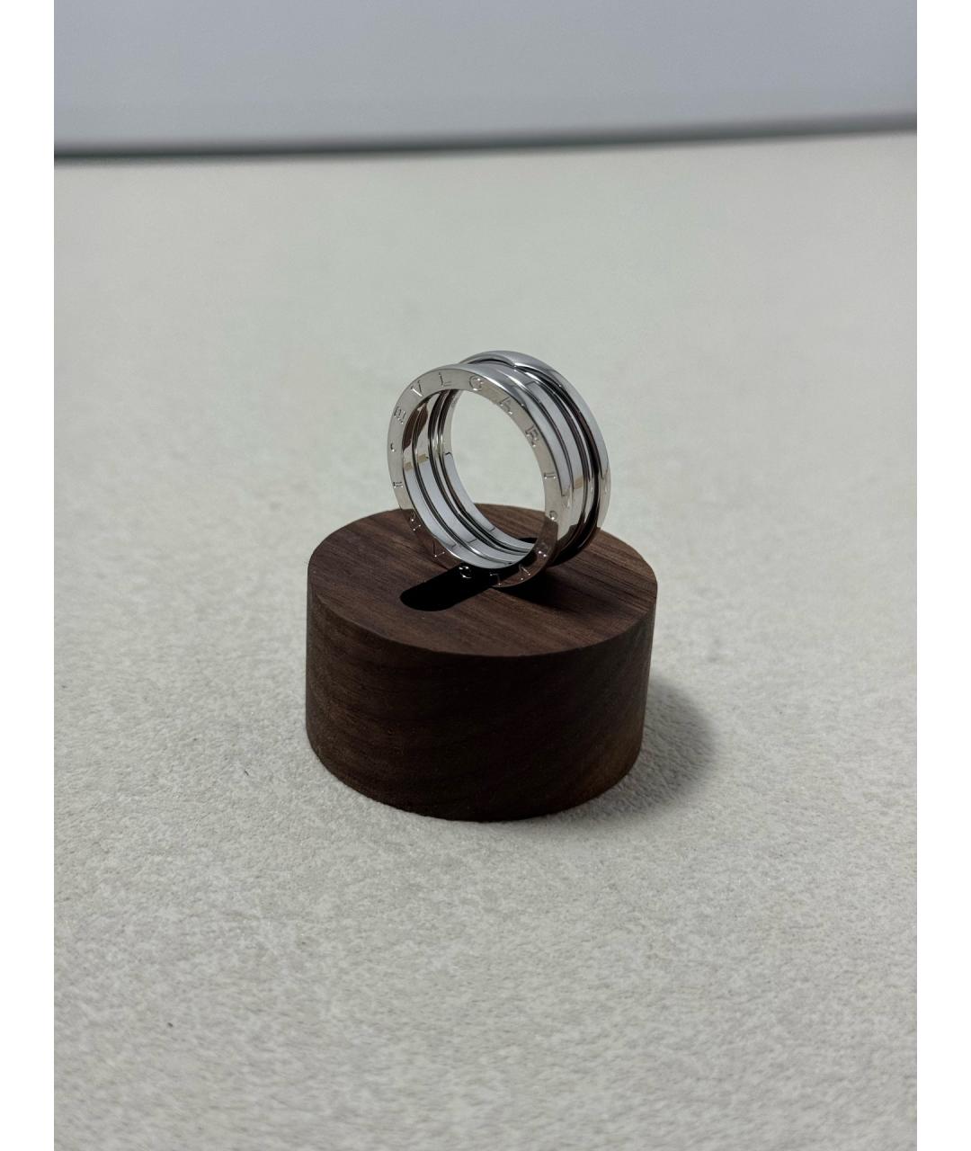 BVLGARI Серебряное кольцо из белого золота, фото 5