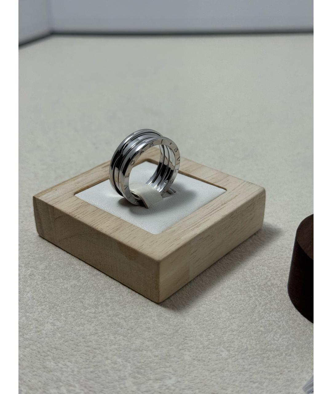 BVLGARI Серебряное кольцо из белого золота, фото 2