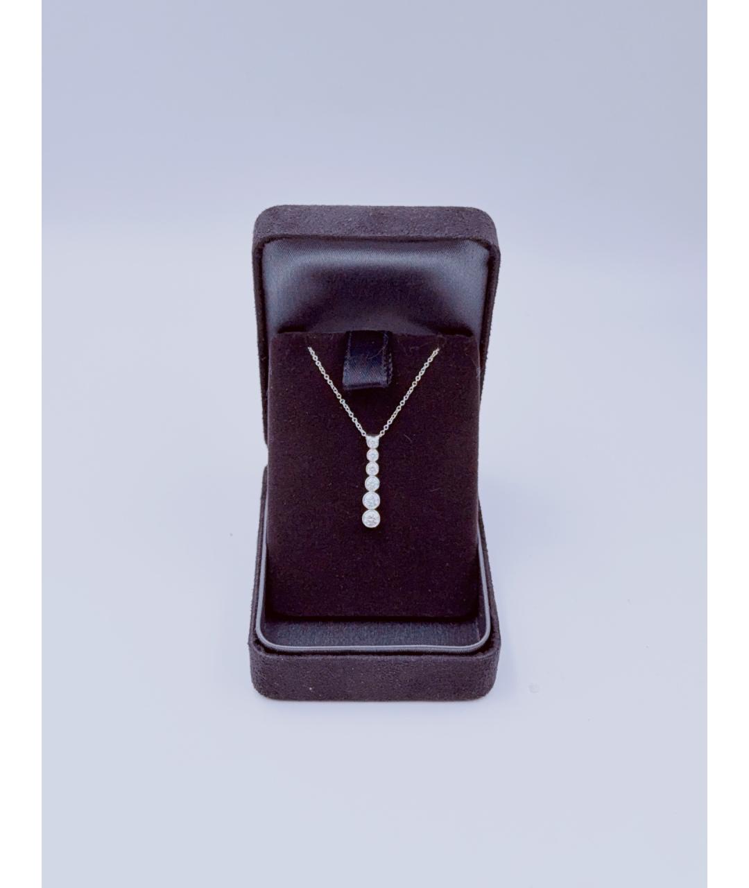 TIFFANY&CO Серебряное платиновое колье, фото 2
