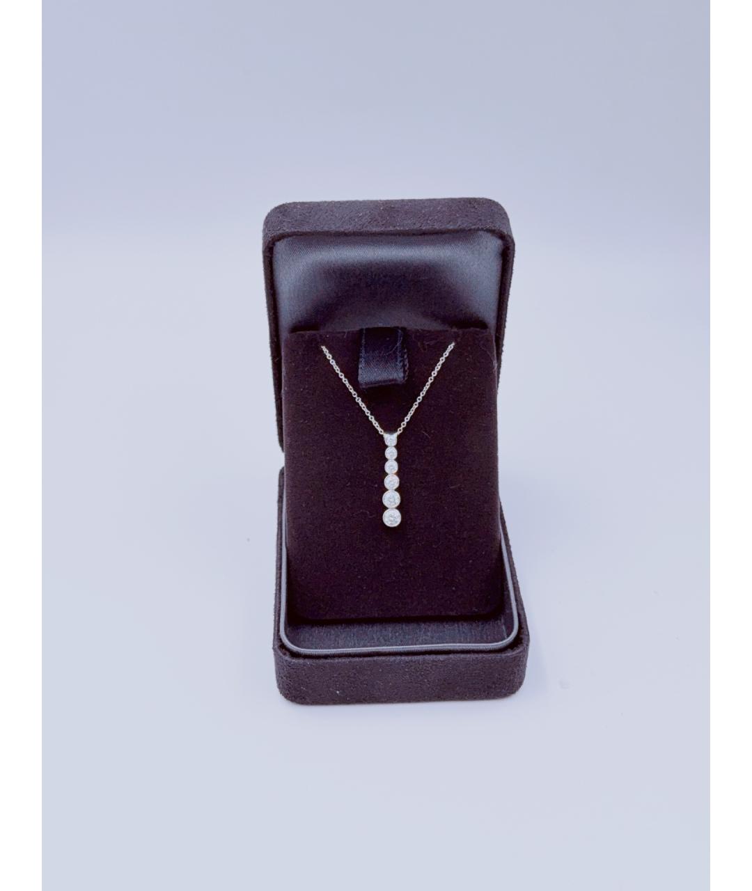 TIFFANY&CO Серебряное платиновое колье, фото 8