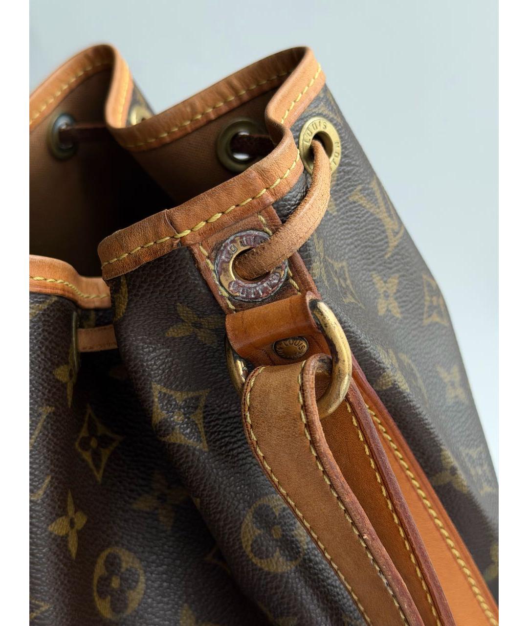 LOUIS VUITTON Коричневая сумка через плечо, фото 6