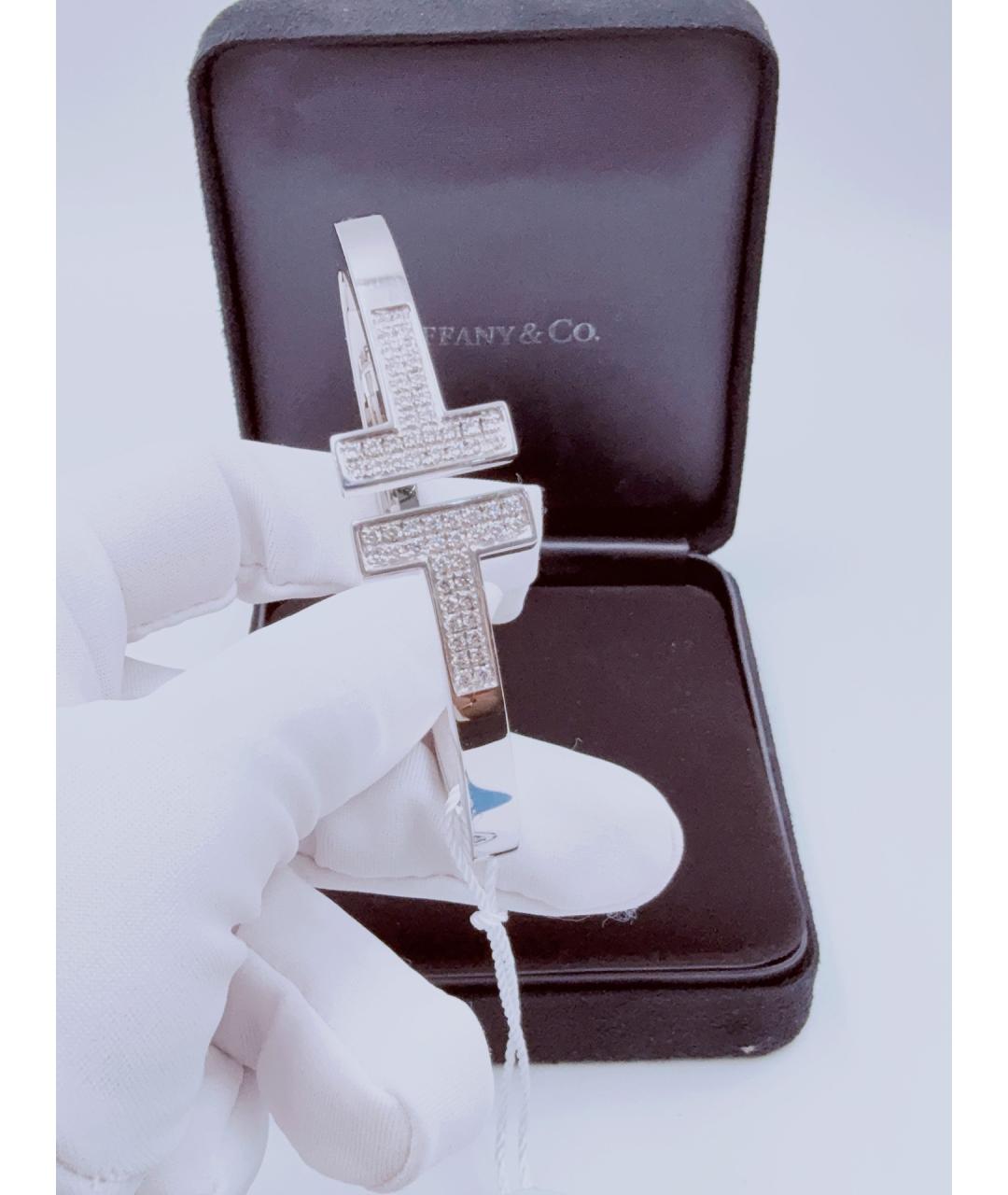 TIFFANY&CO Серебряный браслет из белого золота, фото 5
