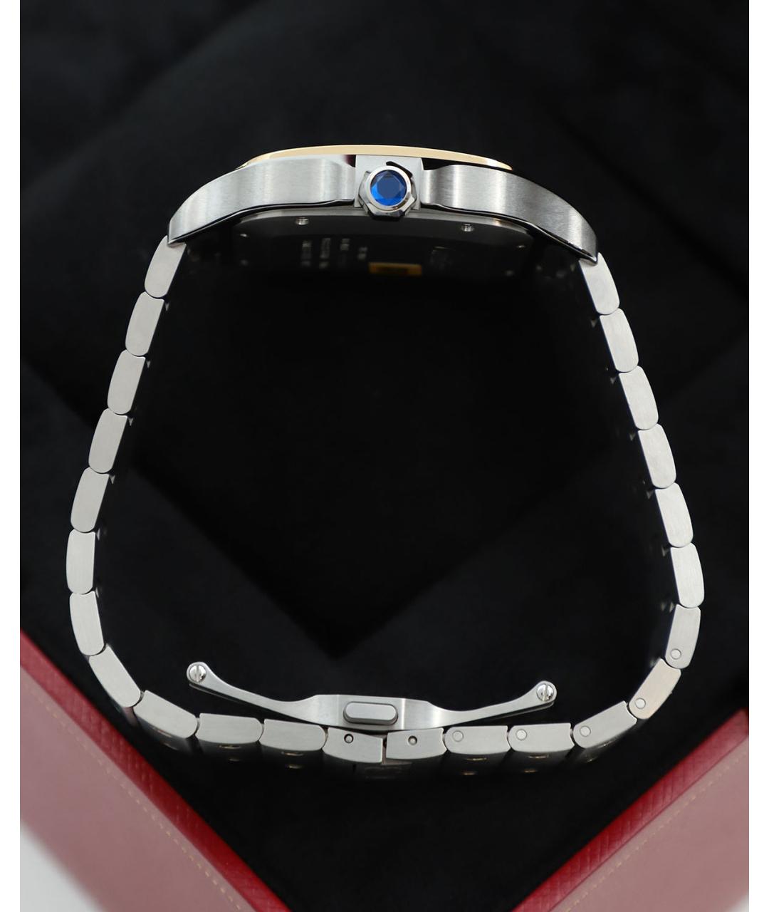 CARTIER Белые часы, фото 6
