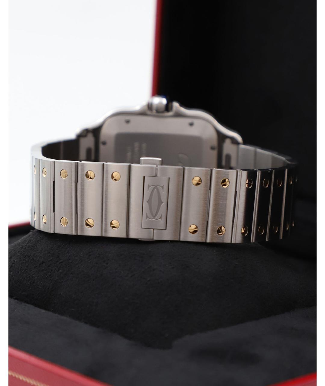 CARTIER Белые часы, фото 8