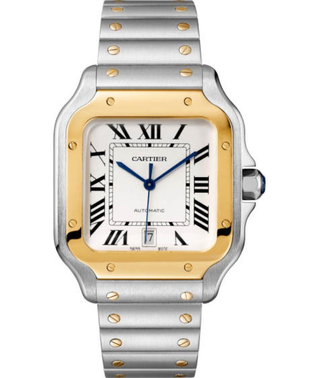 CARTIER Белые часы, фото 1