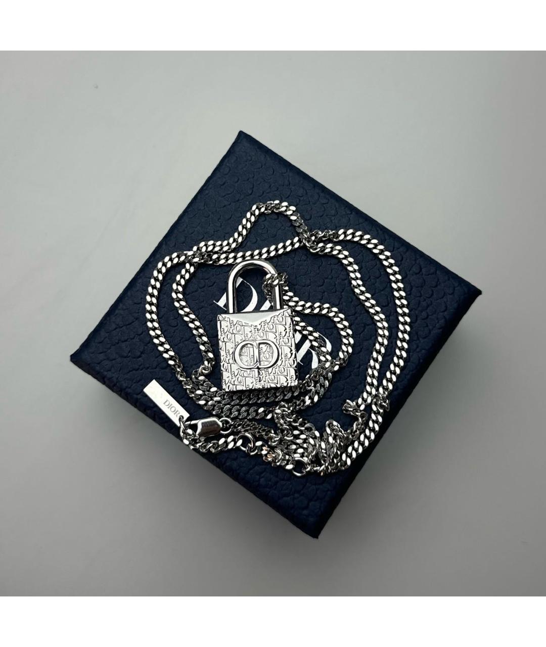 CHRISTIAN DIOR Серебряная подвеска, фото 4
