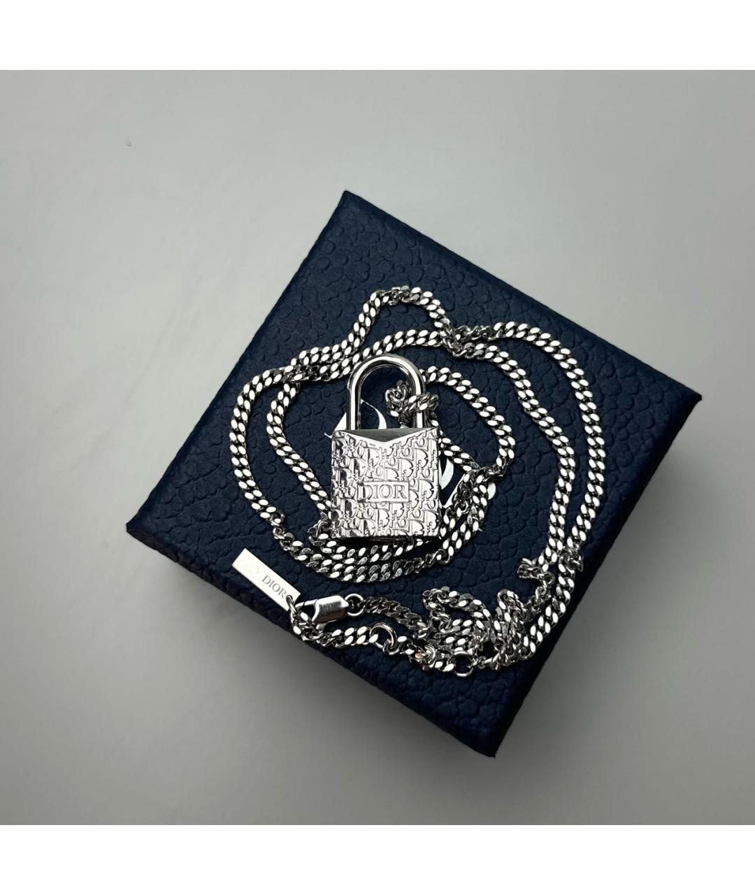 CHRISTIAN DIOR Серебряная подвеска, фото 5