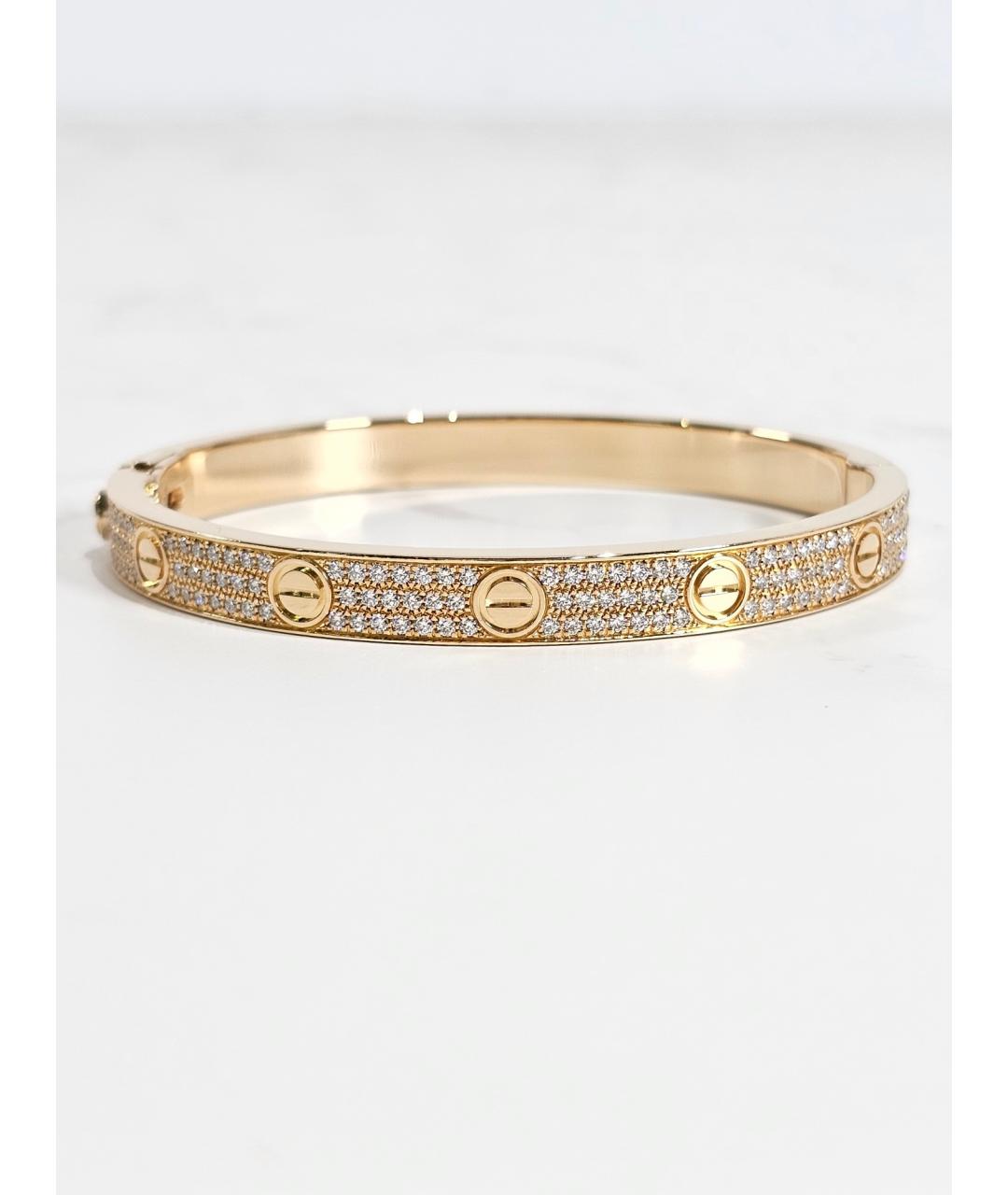 CARTIER Золотой браслет из желтого золота, фото 4