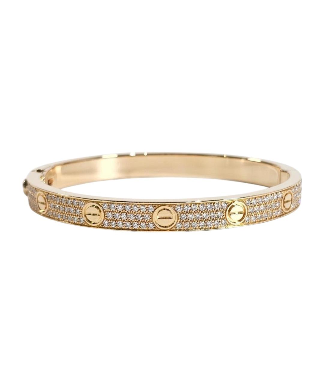 CARTIER Золотой браслет из желтого золота, фото 1