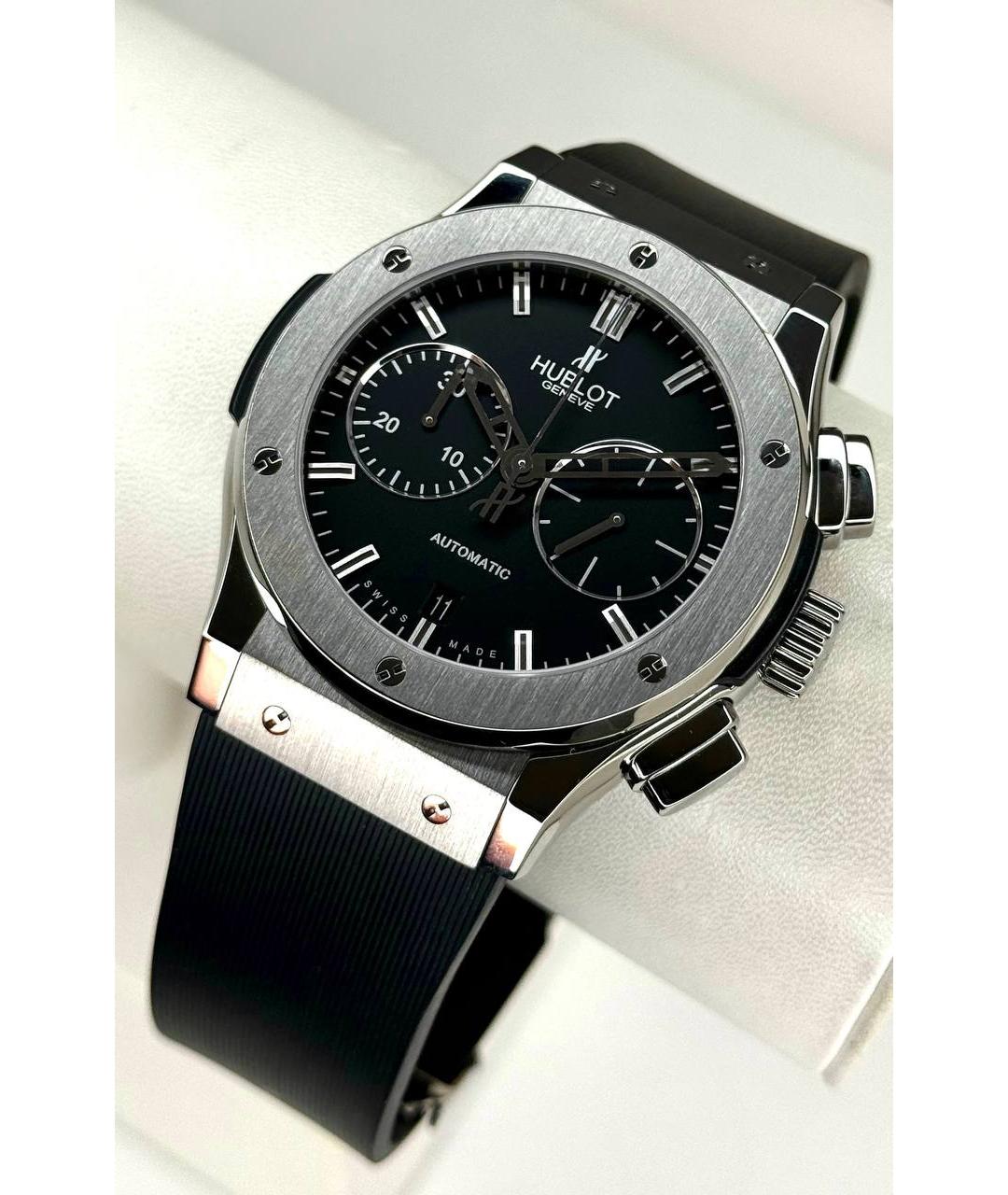 HUBLOT Черные часы, фото 3