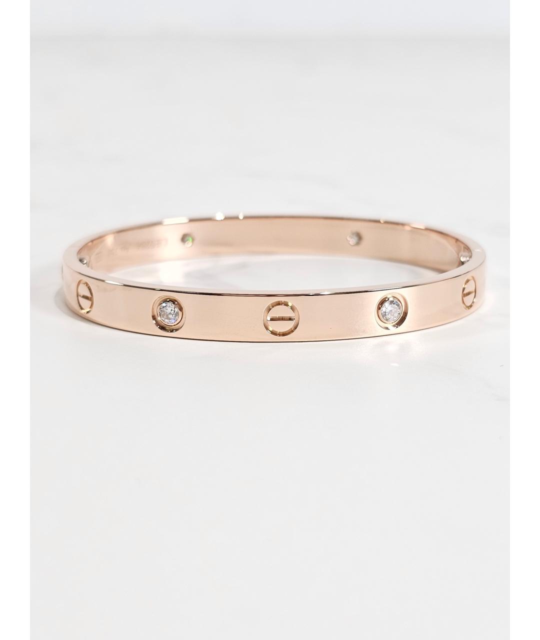 CARTIER Золотой браслет из розового золота, фото 3
