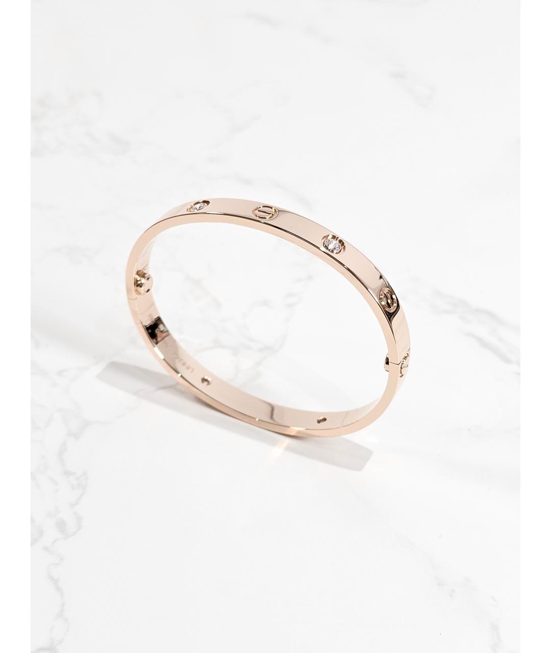 CARTIER Золотой браслет из розового золота, фото 2