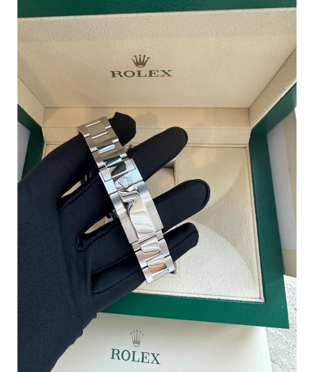 ROLEX Черные часы, фото 6