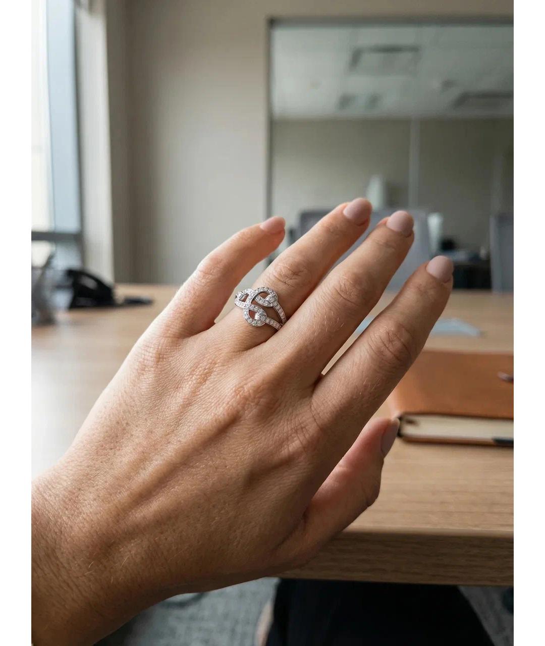 CARTIER Золотое кольцо из белого золота, фото 2