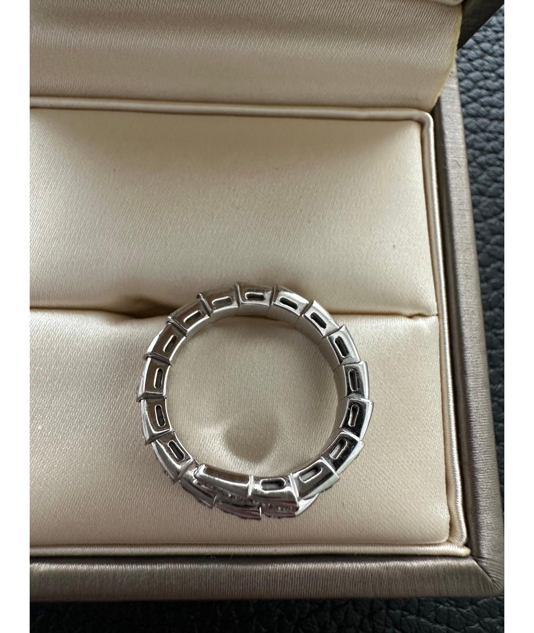 BVLGARI Серебряное кольцо из белого золота, фото 5