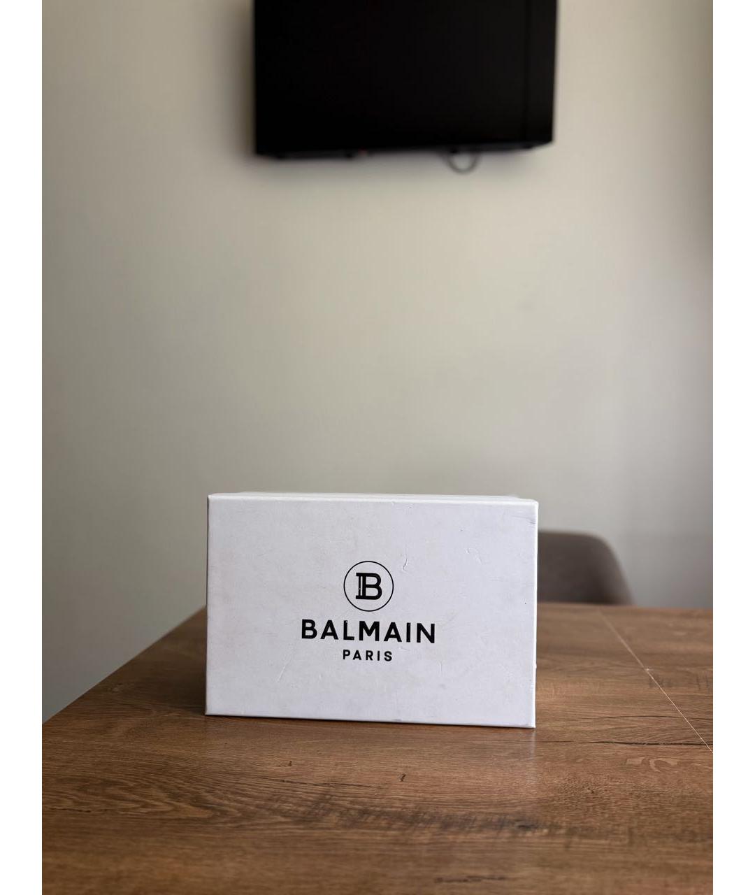BALMAIN Кожаные босоножки, фото 3